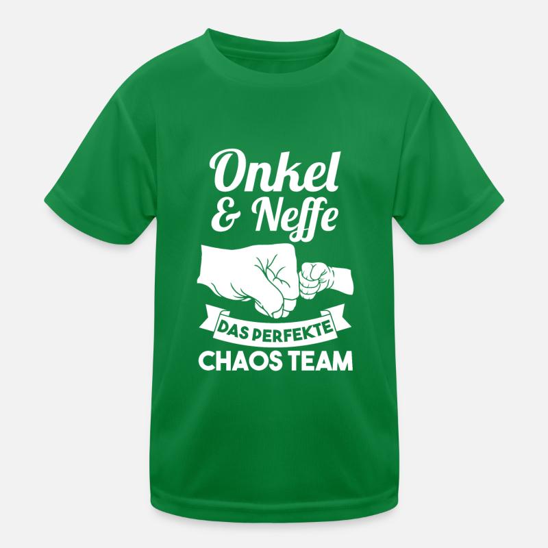 Onkel und Neffe Kinder Funktions-T-Shirt