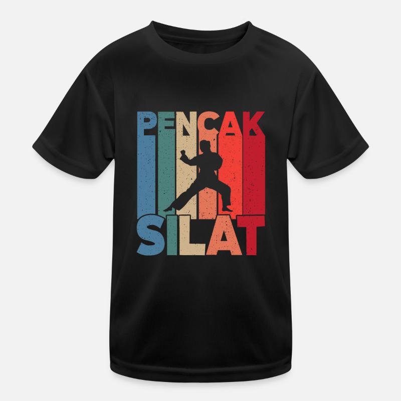 Pencak Silat Kinder Funktions-T-Shirt