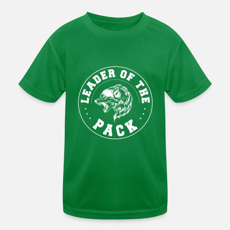 Wolf Kinder Funktions-T-Shirt