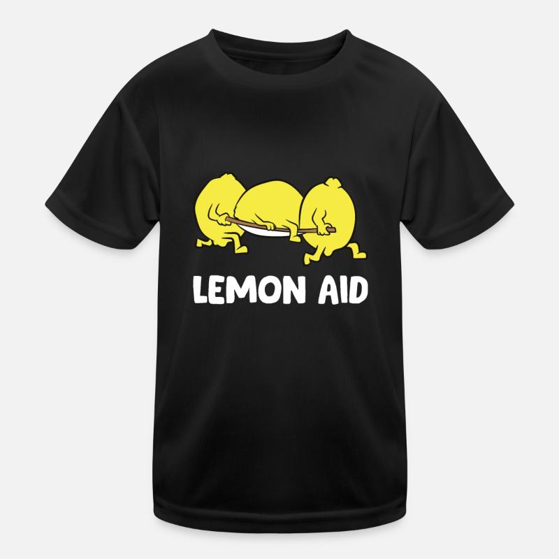 Citron Aide Drôle Limonade Drôle Citrons T-shirt sport Enfant