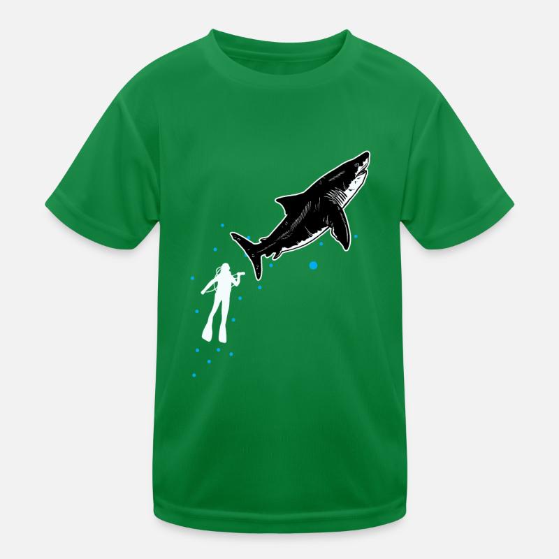 Plongée avec le requin-baleine T-shirt sport Enfant