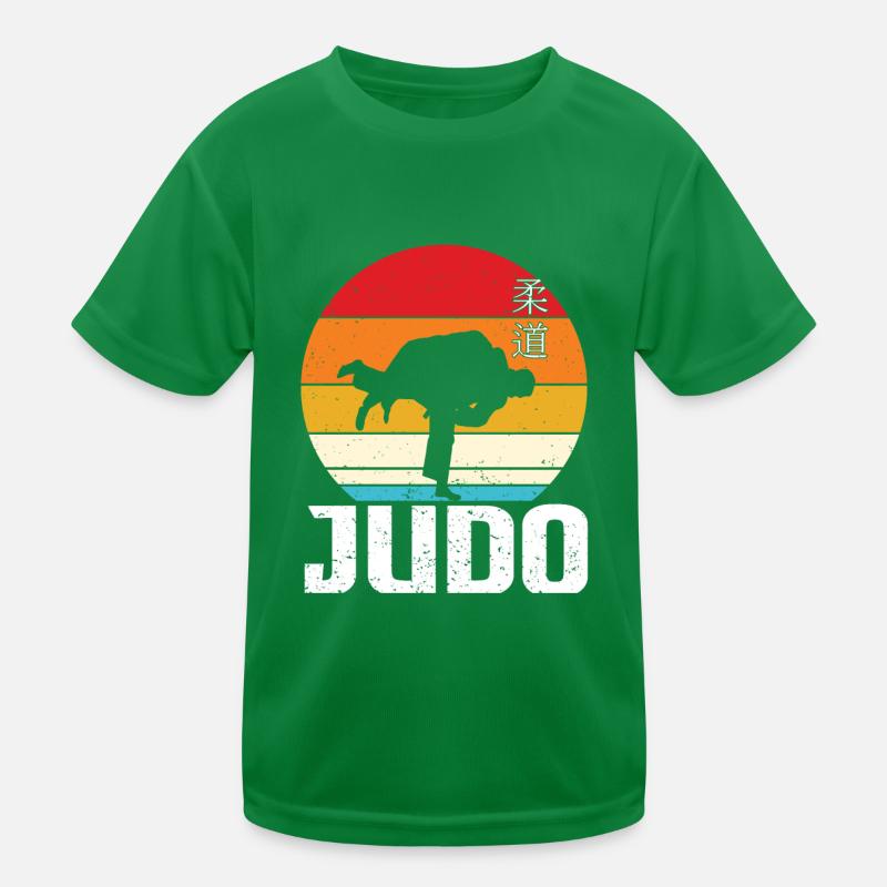 Judo Gift Idea Kids Functional T-Shirt