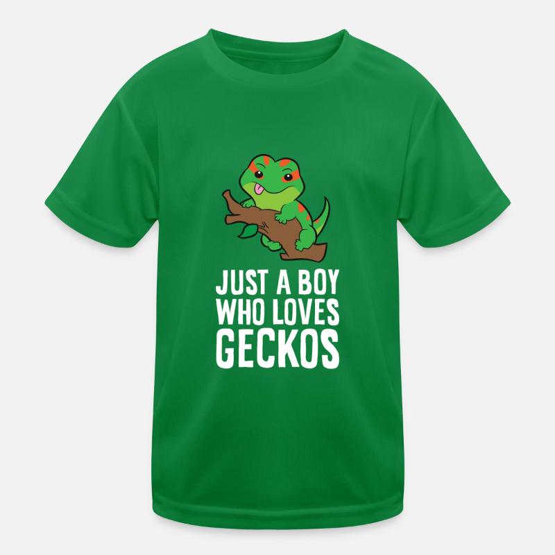 Gecko mignon Juste un garçon qui aime les geckos T-shirt sport Enfant