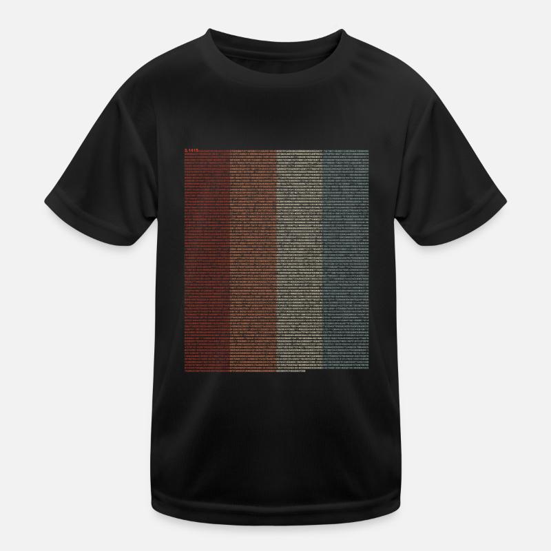 Pi Sign - Mathematics Mathematics - Pi Tag Kids Functional T-Shirt