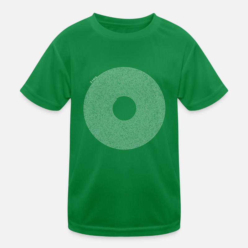 Pi Sign - Mathematics Mathematics - Pi Tag Kids Functional T-Shirt