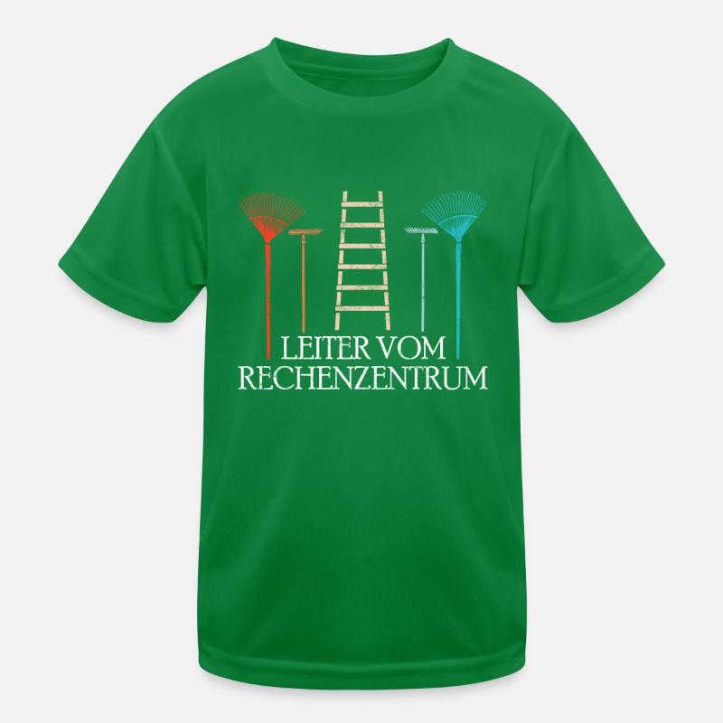 Gärtner | Leiter vom Rechenzentrum Kinder Funktions-T-Shirt