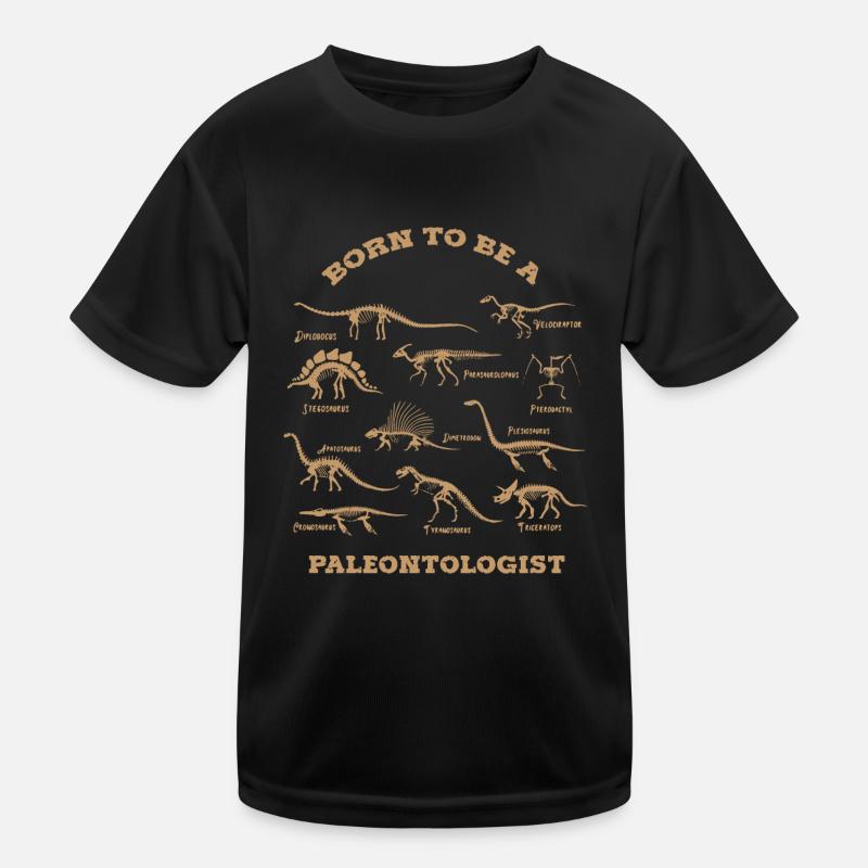 Paleontologist, Dinosaur, Dinosaur Kids Functional T-Shirt