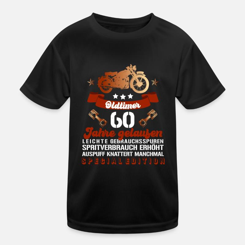 Die Legende feiert Geburtstag und wird 60! - Kinder Funktions-T-Shirt - Schwarz
