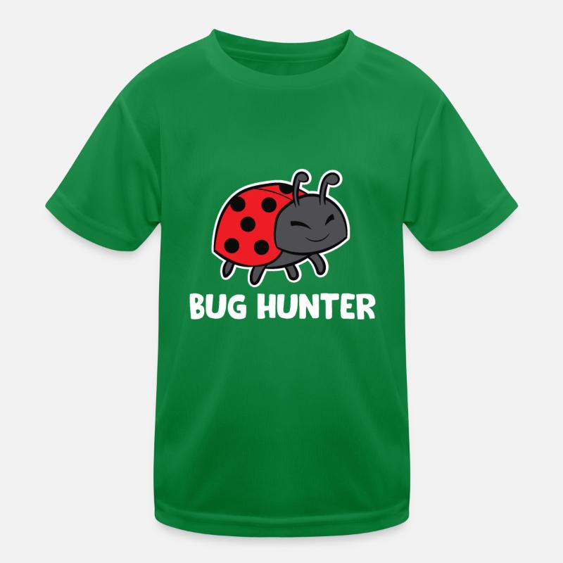 Chasseur de bugs Drôle de coccinelle T-shirt sport Enfant
