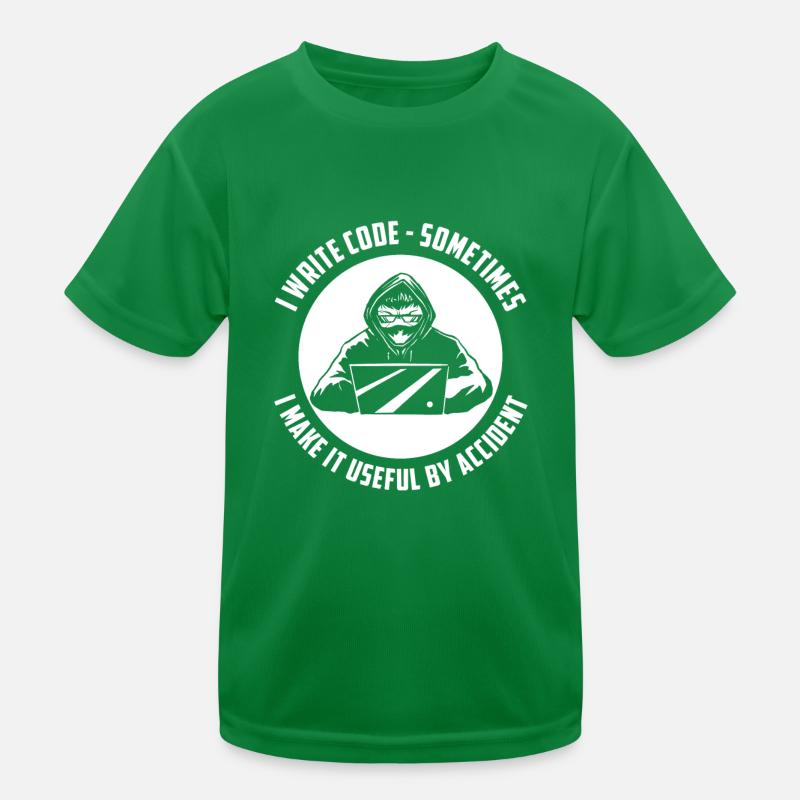 Programmer Coder Software Developer Kids Functional T-Shirt