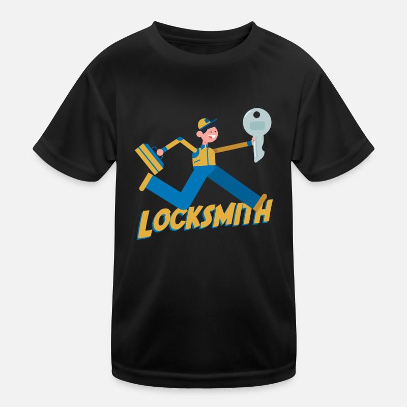 Locksmith Locksmith Key Kids Functional T-Shirt