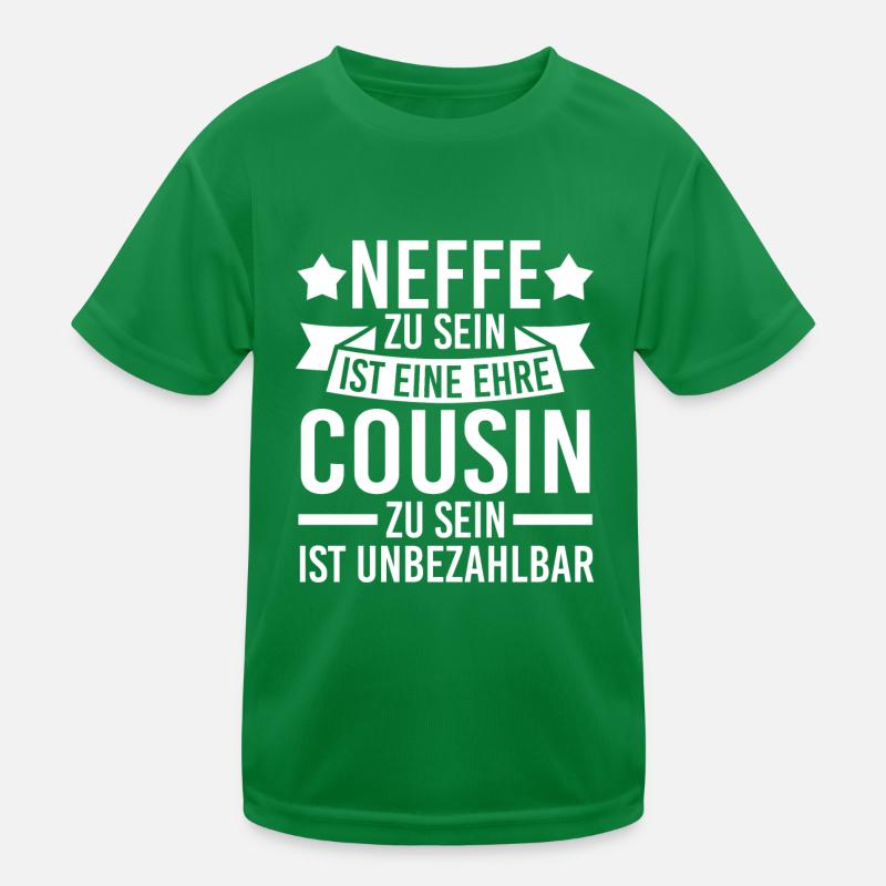 Neffe Cousin Kinder Funktions-T-Shirt