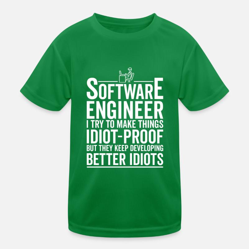 Foolproof – Software Engineer Kids Functional T-Shirt