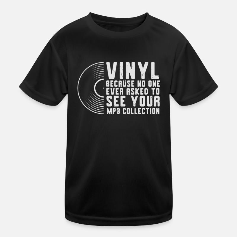 Vinyle, mélomanes, audiophiles T-shirt sport Enfant