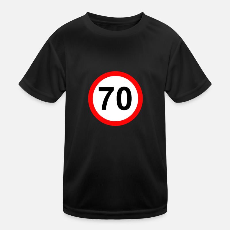 70. Geburtstag Kinder Funktions-T-Shirt