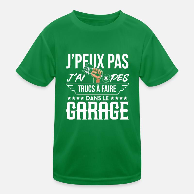 Dad Handyman Humor I Can't Gift Garage Kids Functional T-Shirt