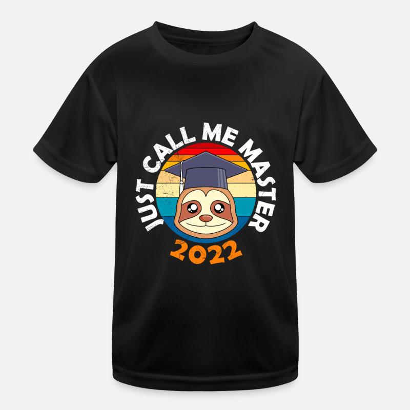 Maître? Aucun problème! Maîtrise T-shirt sport Enfant