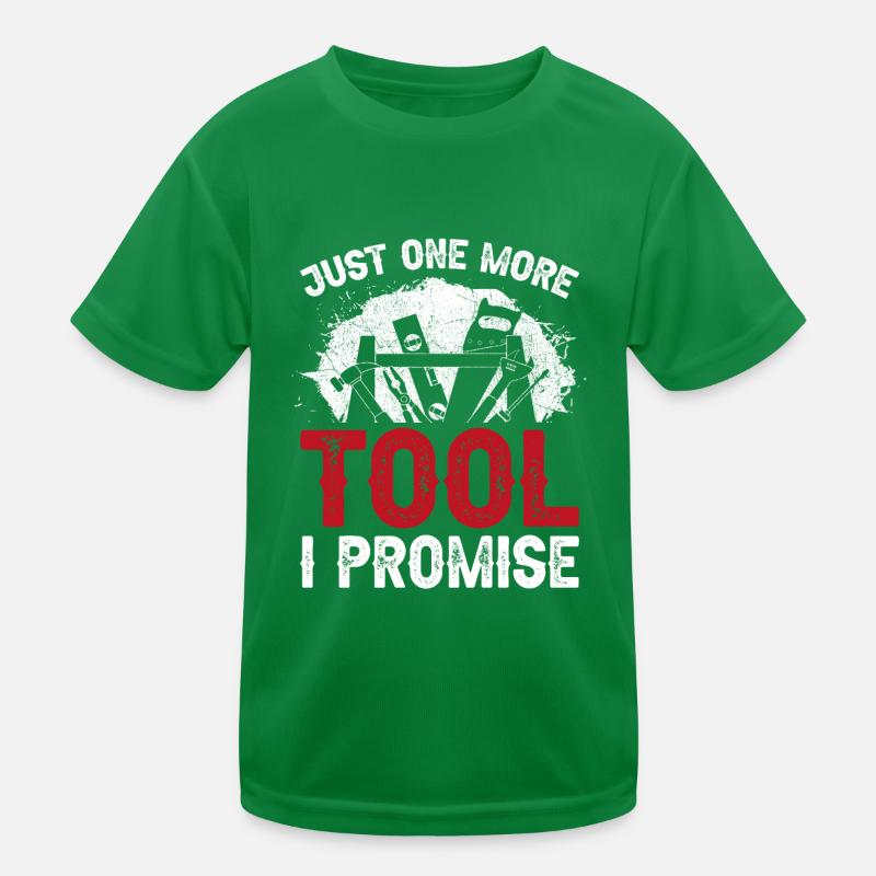 Woodworker Carpenter Tools Vintage Kinder Funktions-T-Shirt