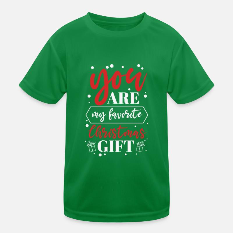 TU ES MON CADEAU DE NOËL PRÉFÉRÉ T-shirt sport Enfant
