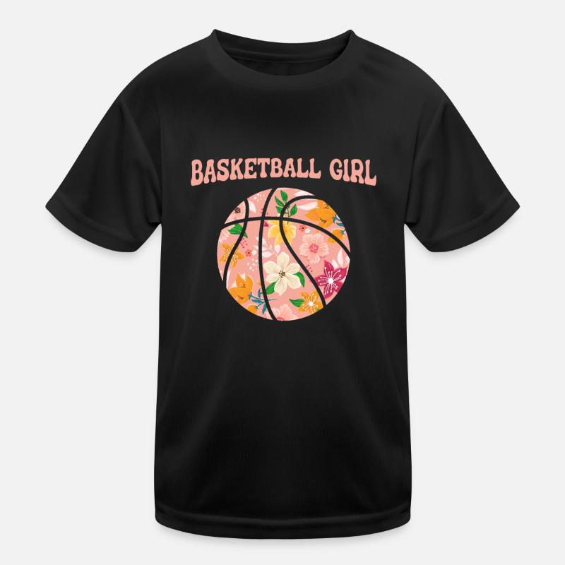 Basketteur de basket-ball T-shirt sport Enfant