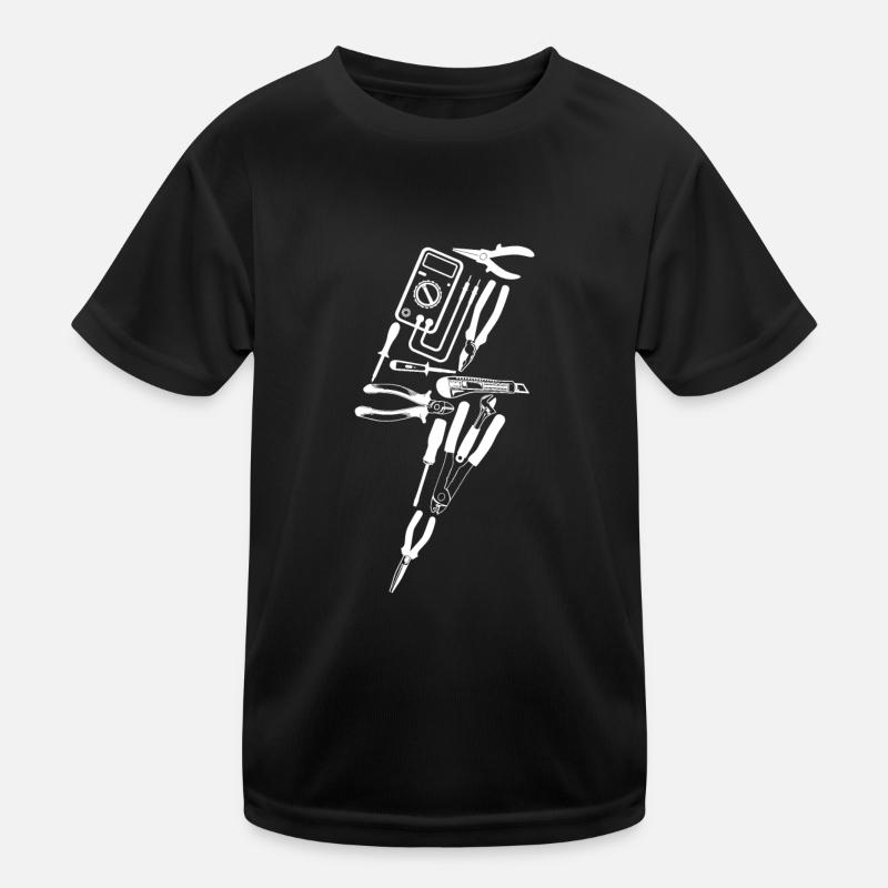 Outil Flash d’électricien T-shirt sport Enfant