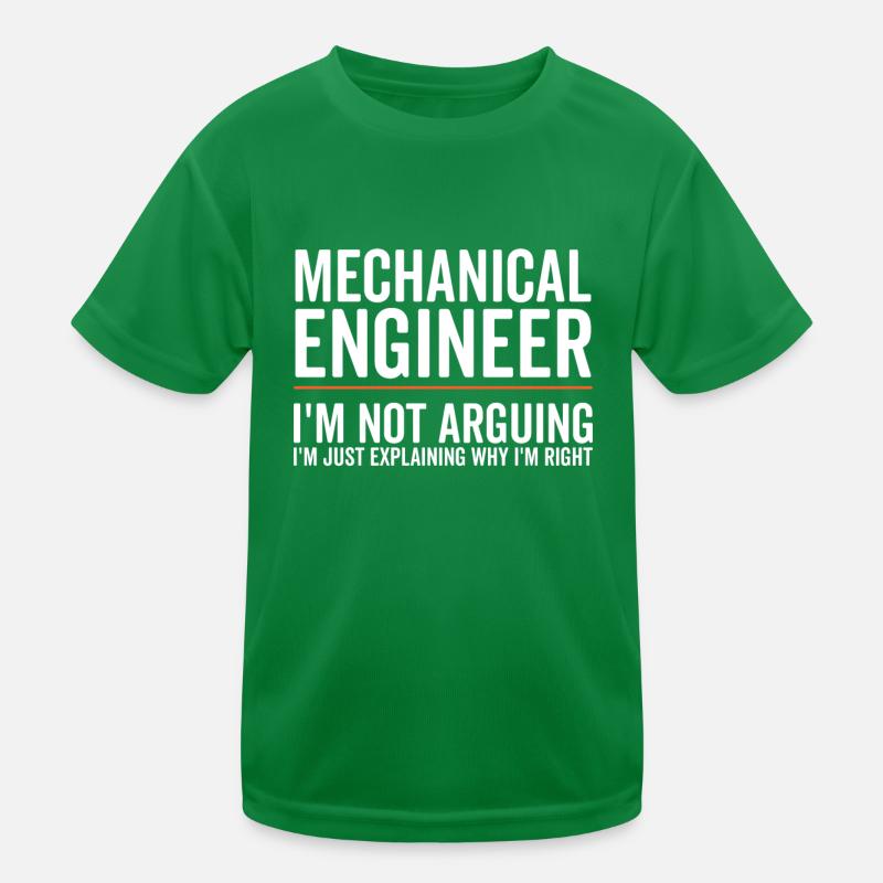 Juste expliquer - Ingénieur en mécanique T-shirt sport Enfant