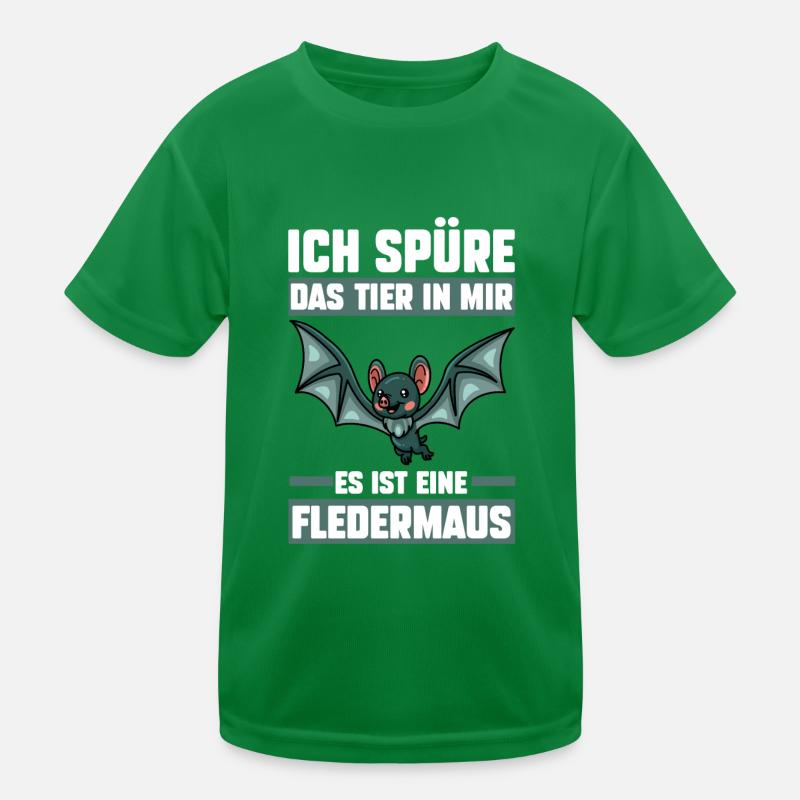 Fledermaus Kinder Funktions-T-Shirt