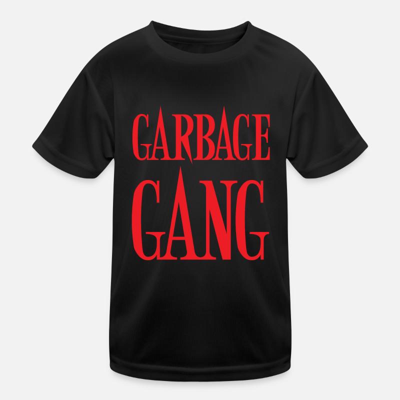 Garbage truck Kids Functional T-Shirt