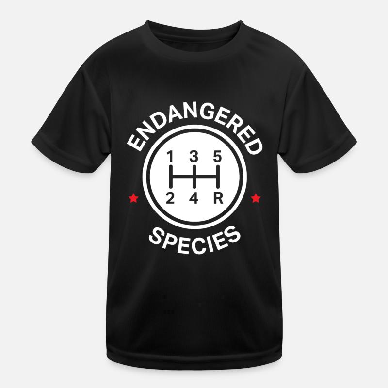 Manual transmissions, Manual shifting Kids Functional T-Shirt