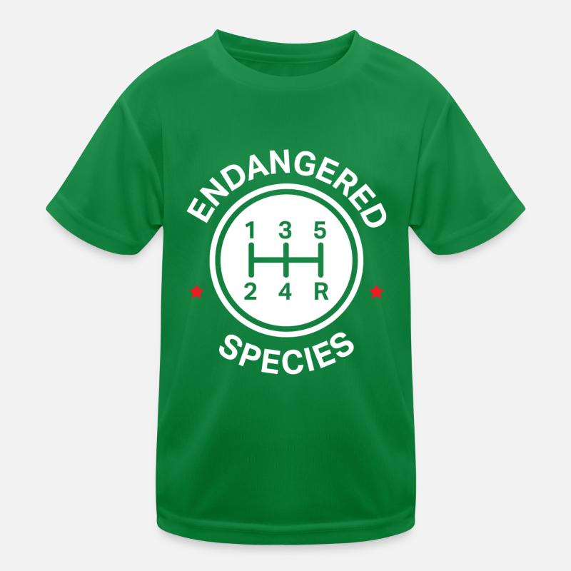 Manual transmissions, Manual shifting Kids Functional T-Shirt
