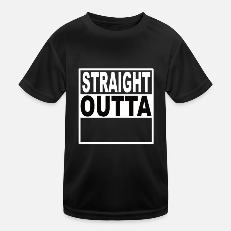 Straigt Outta Kids Functional T-Shirt