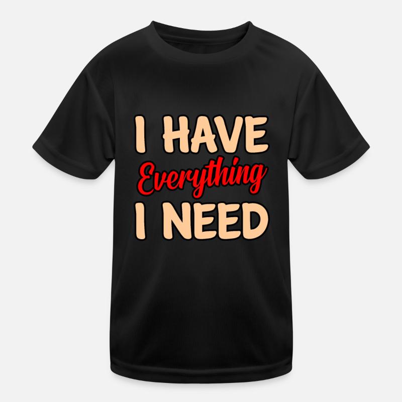 J’ai tout de romantique T-shirt sport Enfant