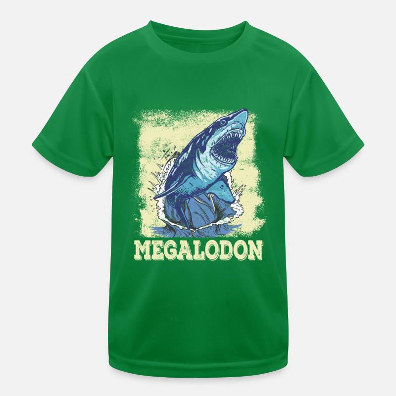 Megalodon Kids Functional T-Shirt