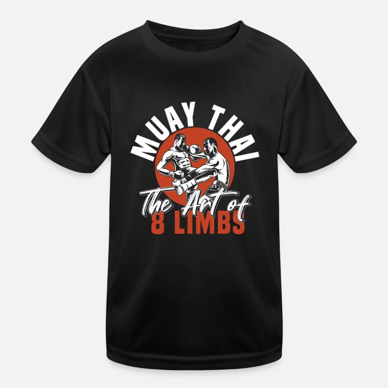 Thaiboxen 8 Limbs Muay Thai Kinder Funktions-T-Shirt