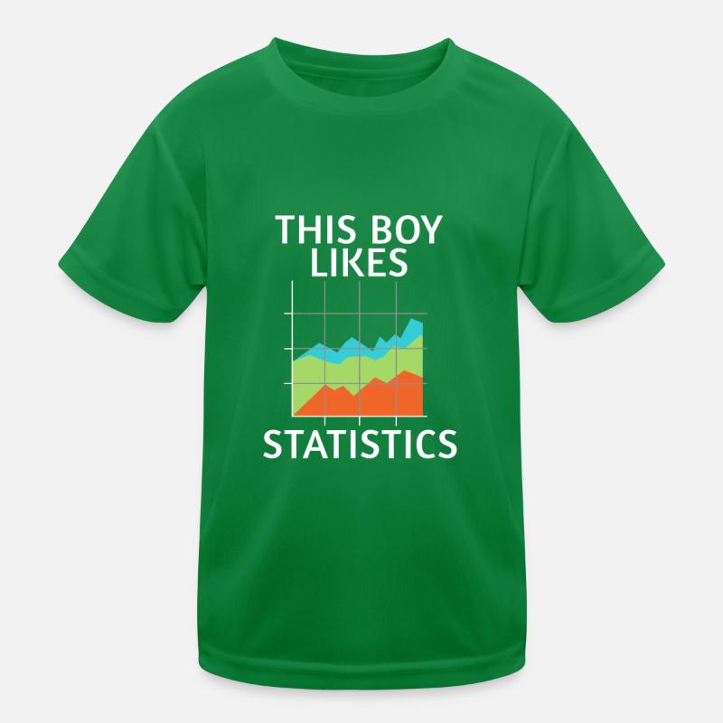 Data Science Statistik Ironischer Statistiker Kinder Funktions-T-Shirt