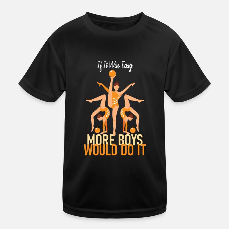 Si c’était facile, plus de garçons le feraient T-shirt sport Enfant