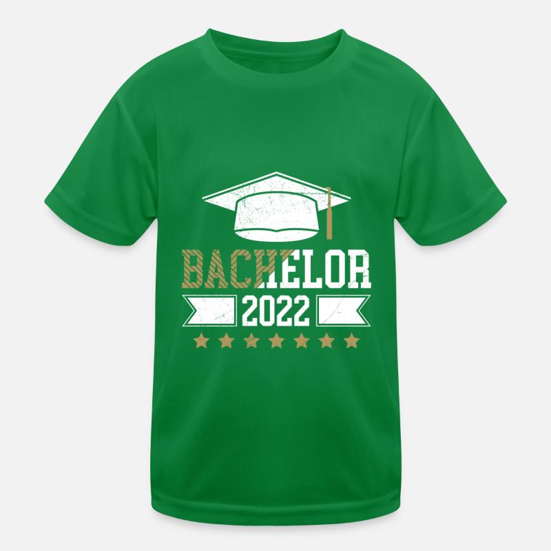 Bachelor 2022 Bachelorabschluss Bachelor Kinder Funktions-T-Shirt