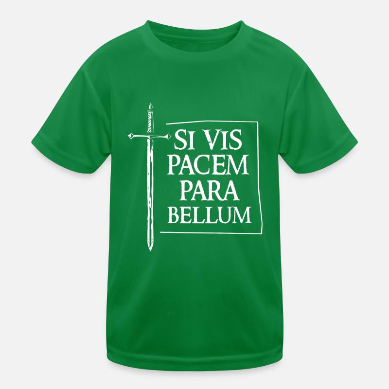 SI VIS Pacem Para Bellum Kids Functional T-Shirt