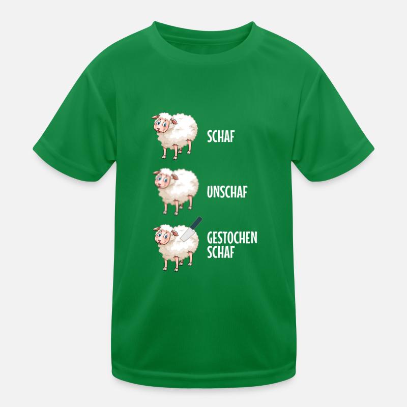 Fotograf Schaf Unschaf Gestochen Schaf Fotografie Kinder Funktions-T-Shirt