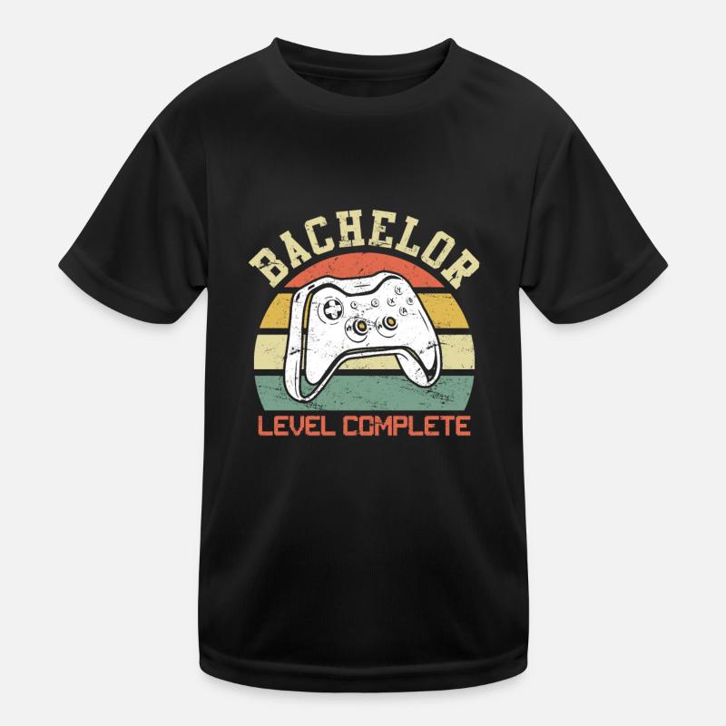 Bachelor Level Complete Bachelor Kinder Funktions-T-Shirt