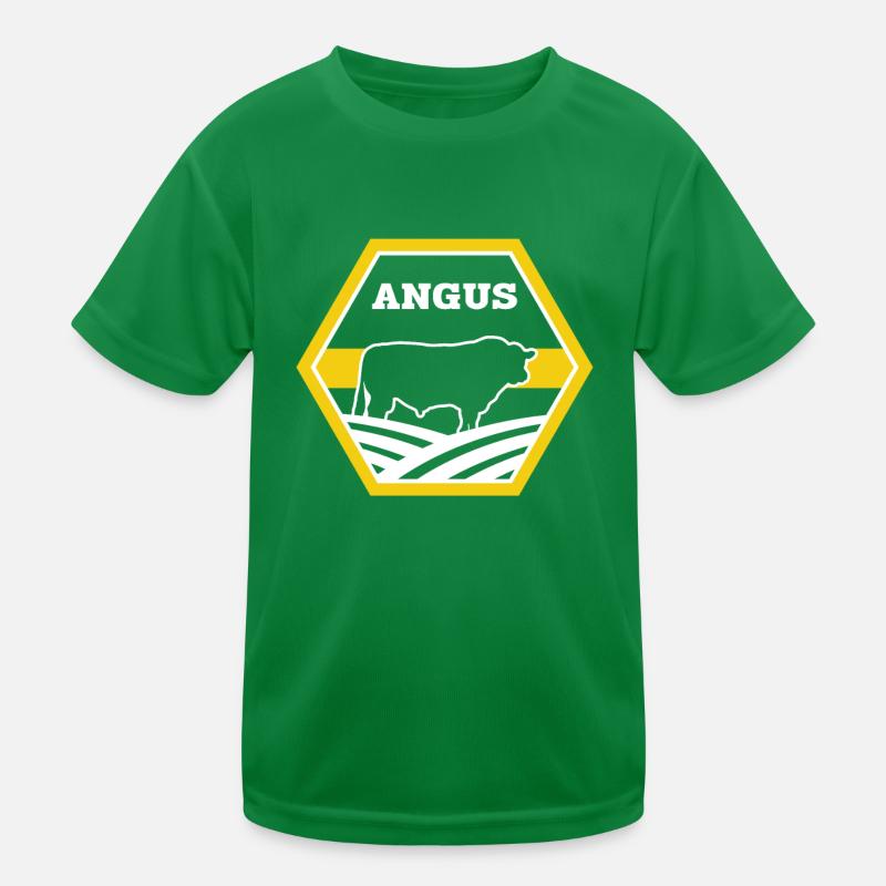Éleveur de bovins - Angus Cow T-shirt sport Enfant