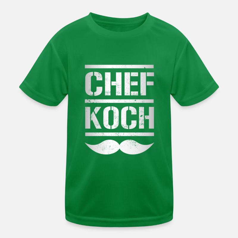 Chefkoch Kinder Funktions-T-Shirt