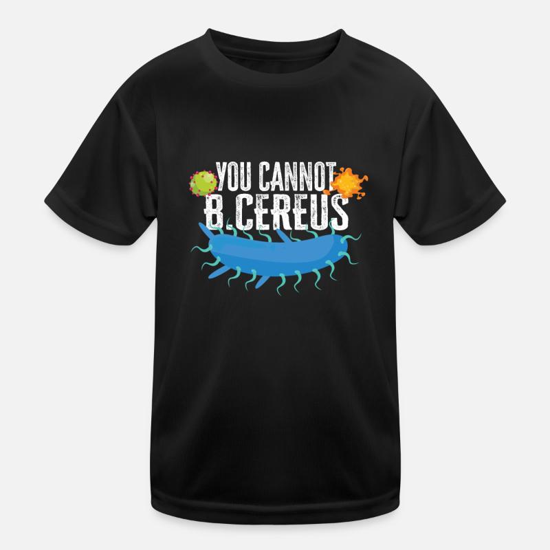 Microbiologist Microbiology Lab Staph Biology Kids Functional T-Shirt