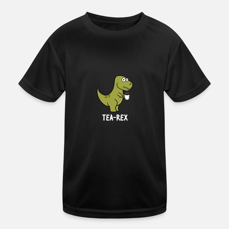 Les différents côtés d’un dinosaure Tea-Rex T-shirt sport Enfant