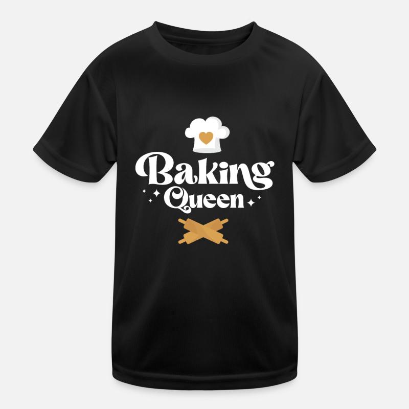 Cuisson Cuisson Baking Queen T-shirt sport Enfant