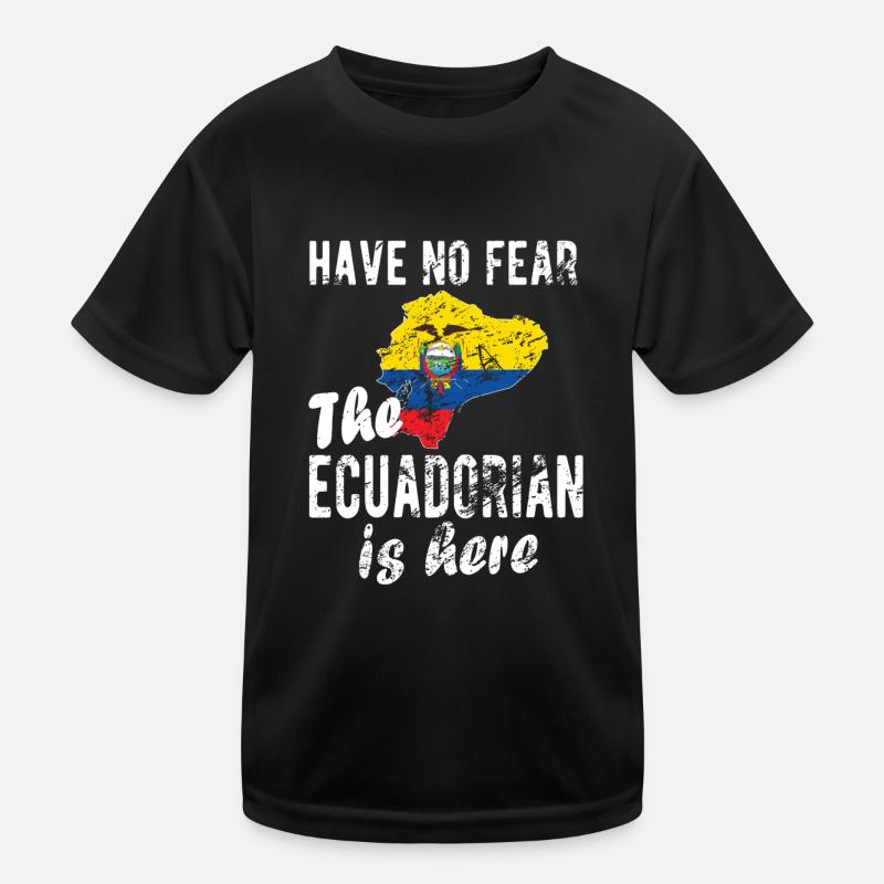Équateur Équateur Drapeau équatorien T-shirt sport Enfant