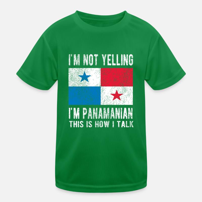 Panama Panama Origine Drapeau panaméen T-shirt sport Enfant