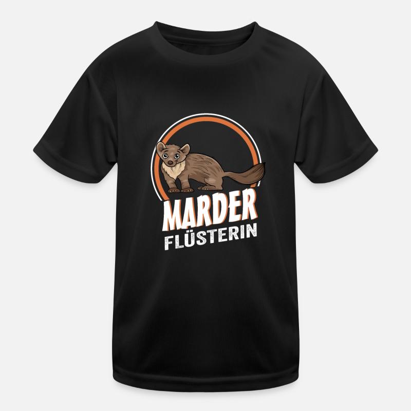 Marder Flüsterin Kinder Funktions-T-Shirt