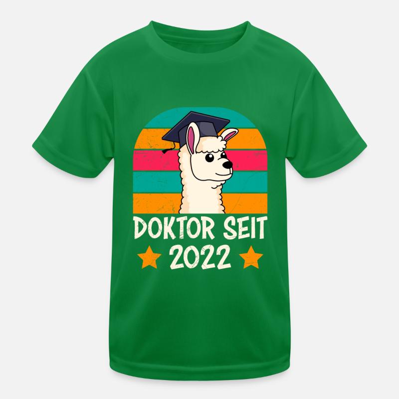 Doctor since 2022 Doctoral Thesis Dissertation Kids Functional T-Shirt