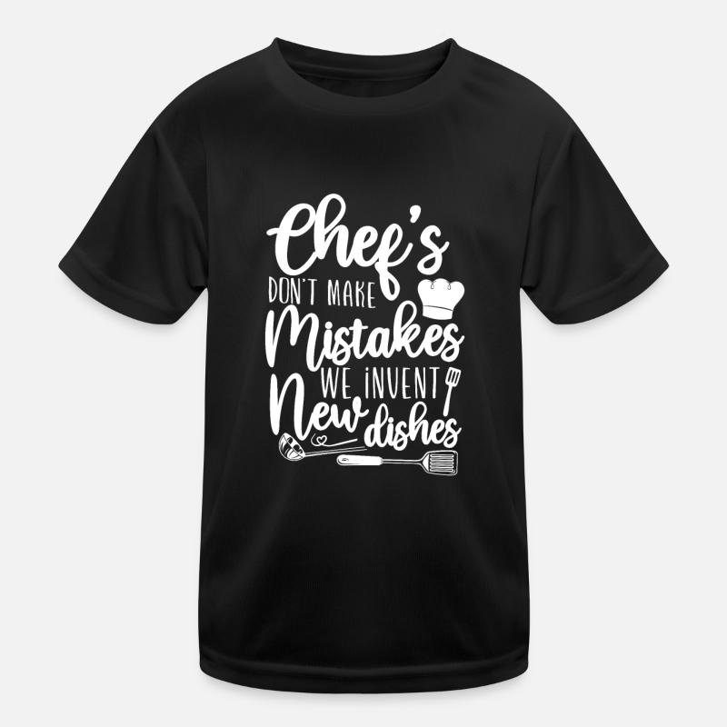 Cooking Cook Kitchen Chef Chefs Kids Functional T-Shirt